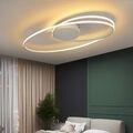 LED Decken Lampe Flur Küchen Wohn 36W Deckenleuchte Dimmbar 3-Farbige Wohnzimmer