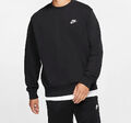 Nike Sportswear Club Fleece Herren Rundhalsshirt Pullover Sweatshirt BV2662 010