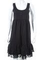 ZERO Kleid Damen Gr. DE 36 schwarz Beach-Look