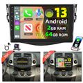 Android 13.0 Carplay Autoradio Für Toyota RAV4 2007-2011 2GB+64GB GPS WIFI + Cam