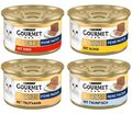 Purina GOURMET Gold Katzenfutter Nass Feine Pastete Fleisch & Fisch MIX 48x85g