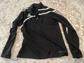 Adidas Sweatjacke Herren Gr. M schwarz Zip Pulli 1/2