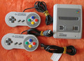 Super Nintendo SNES Mini Classic Konsole + 2 Controller Spielkonsole 21 Spiele