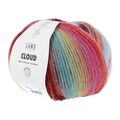 LANG YARNS CLOUD Strickgarn Wolle (0005 - bordeaux/grün/blau)