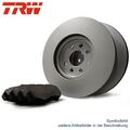 TRW Bremsscheiben Set + Beläge 16 für VW BORA 1 1J2 GOLF 4 1J1 16V