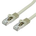 Value 21.99.0850 Patchkabel Netzwerkkabel Cat7 S/FTP Twisted Pair RJ45 0,5m grau