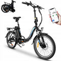 Elektrofahrrad KAISDA E-Bike Klapprad 20'' Alu E-citybike E-Fahrrad Erwachsene