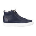 Paul Green Sneaker 5283-035, Glattleder, Blau, Damen