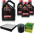 MOTUL 8 L 5W-30 MOTOR-ÖL+MANN-FILTER für Toyota Land Cruiser URJ20 J20 4.7 V8