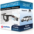 Für Seat Toledo 2004-2009 WESTFALIA Anhängerkupplung starr + 13polig E-Satz neu