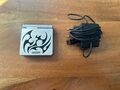 Nintendo Game Boy Advance SP Tribal AGS-001 Silber - Guter Zustand, inkl. Kabel