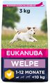 Eukanuba Welpenfutter mit frischem Huhn für kleine Rassen Premium Trockenfutt...