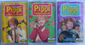 Pippi Langstrumpf 3x MC außer Rand und Band + geht von Bord Astrid Lindgren