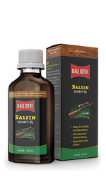 Ballistol BALSIN Schaft-Öl dunkelbraun 50 ml | Holzschutz Pflegemittel