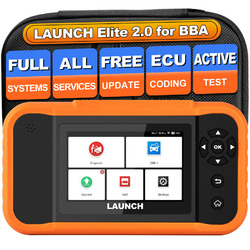 Launch Creader Elite 2.0 KFZ OBD2 Diagnosegerät ECU Coding ABS für Benz/BMW/Audi