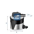 UFI Kraftstofffilter 55.170.00 Filtereinsatz für VOLVO MAZDA FORD FOCUS FIESTA 2