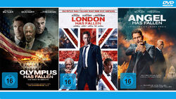 Olympus + London + Angel has Fallen 1+2+3 [DVD]