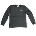 Champion Herren Logo Longsleeve T-Shirt Schwarz Black 216481 Gr. L