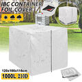 IBC Tank Abdeckung Container Cover Abdeckplane Schutzhülle Regenwassertank