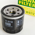 MANN-FILTER W67/2 Ölfilter für OPEL NISSAN SUZUKI SUBARU CHEVROLET DAEWOO