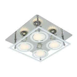 LUXUS LED DECKENLAMPE DECKENLEUCHTE DECKENSTRAHLER 4-FLAMMIG SPOT SPOTS 53321047