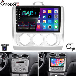 DAB+ Android 13 Autoradio Für Ford Focus MK2 MK II 2004-2011 GPS Nav WIFI FM RDS