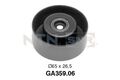 SNR GA359.06 Deflection/Guide Pulley, V-ribbed belt for CITROEN,PEUGEOT,RENAULT