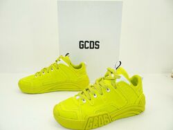 GCDS Croco Slim Sneaker Turnschuhe Laufschuhe Herren Schuhe Gr.44 Grün