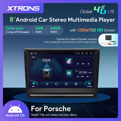 8" Android 13 Autoradio 8-Kern 4G LTE GPS Navi DSP für Porsche Cayman Boxter 987