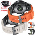 Quick Fit Silikon Armband Für Garmin Fenix 7 7X 6 6X Pro 5 5X Plus 3HR S70 S60