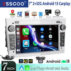 Für Opel Corsa C D Zafira B Astra H Autoradio Navi BT Android 13 Carplay DVR Kam