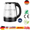 1,8L 1500W Glaswasserkocher Teekocher BPA frei Wasserkocher Glas automatische