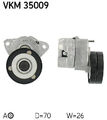 VKM 35009 SKF Spannrolle, Keilrippenriemen für CHEVROLET,DAEWOO,HOLDEN,OPEL,VAUX