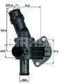 MAHLE Thermostat, Kühlmittel  u.a. für AUDI, SEAT, SKODA, VW