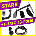 AHK starr Anhängerkupplung +ES 13p für Opel Corsa 2 B 3/5-Tür Fließheck 93-00