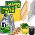 MANN INSPEKTIONSPAKET+5L MOBIL 0W-20 ÖL passend für OPEL CORSA E 1.0 AB 09.14