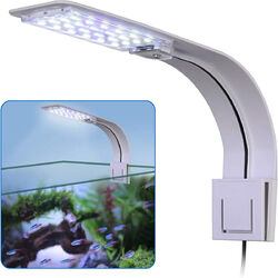 10W Happet Aquarium Beleuchtung LED Nano, Aufsatzleuchte Aufsetzleuchte Lam LOVE