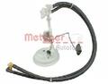 Original METZGER Sensor Kraftstoffvorrat 2250260 für VW