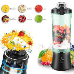 600ML Mixer Smoothie Maker Elektrischer Blender USB-Entsafter Mixer Standmixer