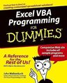 Excel VBA Programming For Dummies, Walkenbach, John, Used; Good Book