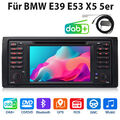 7" DVD CD Autoradio Für BMW 5er E39 X5 E53 7er E38 DAB+ GPS NAVI BT WIFI RDS SWC