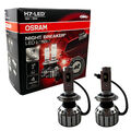 2x OSRAM H7 NIGHT BREAKER LED Glühlampe 220% mehr Helligkeit Nachrüstlampen GEN2