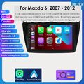 Für Mazda 6 2007-2012 Android 12.0 2+32GB 9" Autoradio GPS Navi Carplay BT WiFi