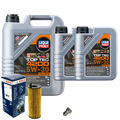 Motoröl 5W30 LIQUI MOLY Top Tec 4200 7L+BOSCH Ölfilter+Ölablassschraube