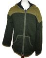 ORIGINAL FLEECE NEPAL HOODIE KAPUZEN Pullover STRICKJACKE  Gr XL  Herren SCHADEN