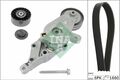 Schaeffler INA Keilrippenriemensatz 529 0491 10 für VW BORA 1 1J2 GOLF 4 Variant