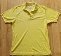 United Colors of Benetton Herren Polo T-Shirt Größe L, Gelb, Made in Italy