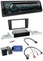 Kenwood Bluetooth USB CD Lenkrad DAB Autoradio für Audi A4 B5 1999-2001