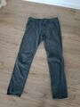 Tom Tailor Hose Gr.M 31/32 Basic Schwarz Grau Stoffhose Business Freizeit Männer