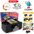 Elektrische Kartenmischmaschine – Automatisch für Poker, UNO &Blackjack, 2 Decks